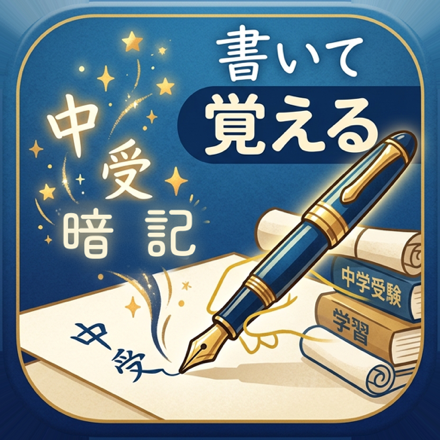 中受 かきおぼえ のアイコン